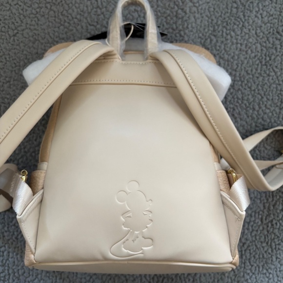 Loungefly Mickey Woven Backpack - Picture 2 of 3